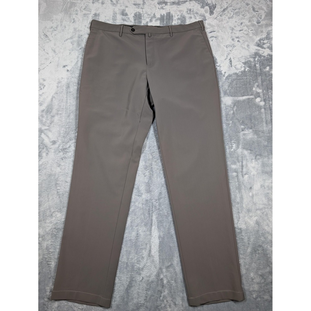 PT01 Kinetic Ultimate Trouser Pants Mens 36x32 Gray Stretch Performance Chino